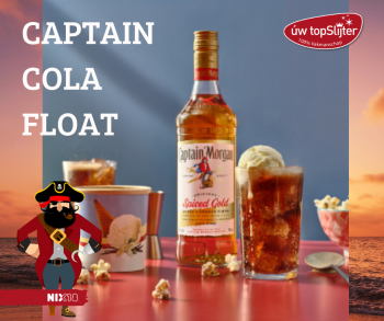 Captain Morgan Spiced Gold- CAPTAIN COLA FLOAT - uw topSlijter 